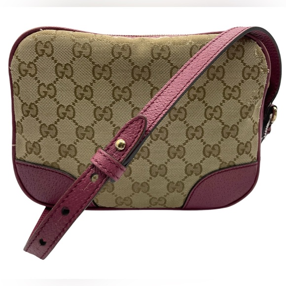 Gucci Handbags - Gucci Canvas Crossbody Bag